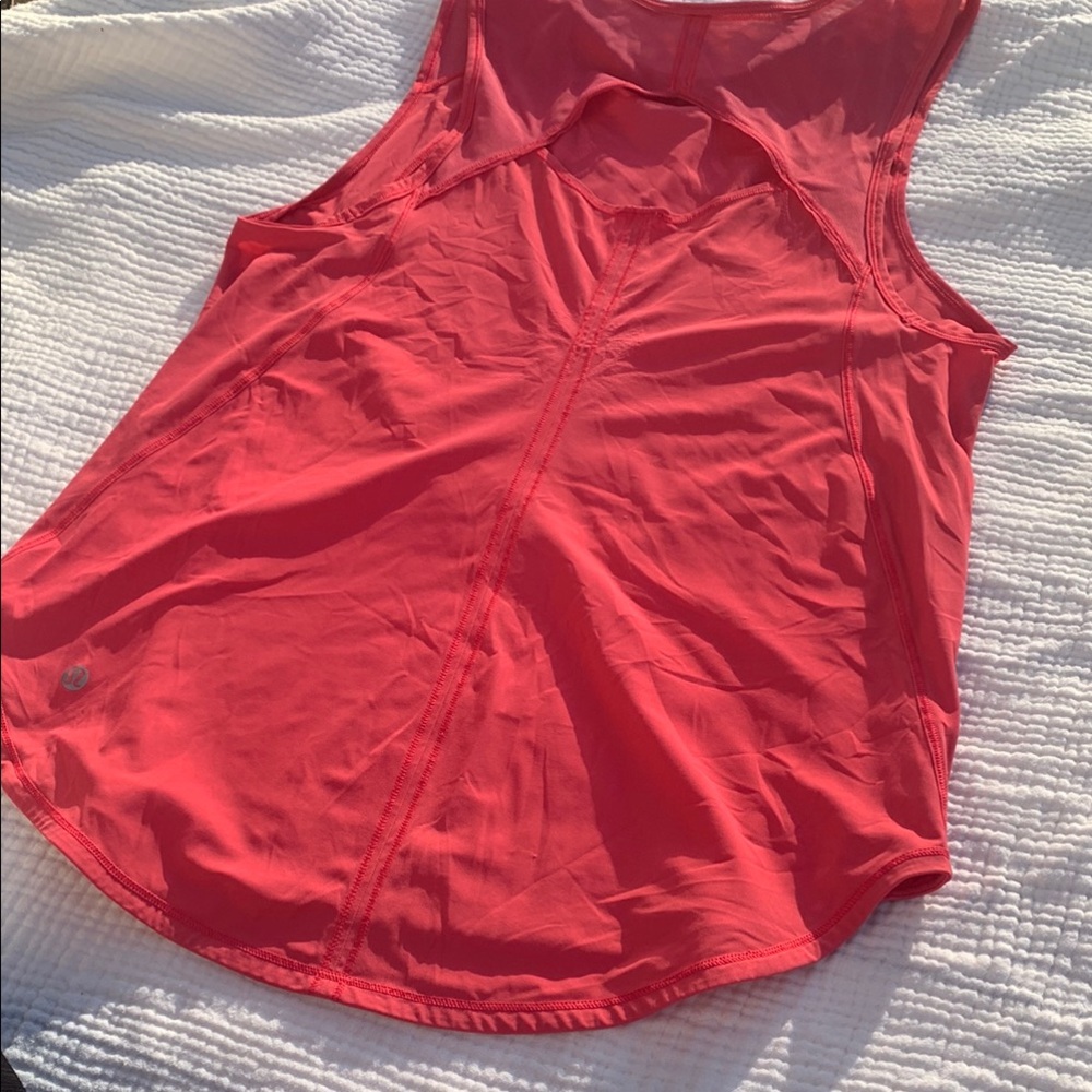 Lululemon Women's Pink Sculpt Sleeveless Tank Top Running Workout Shirt - Picture 9 of 16